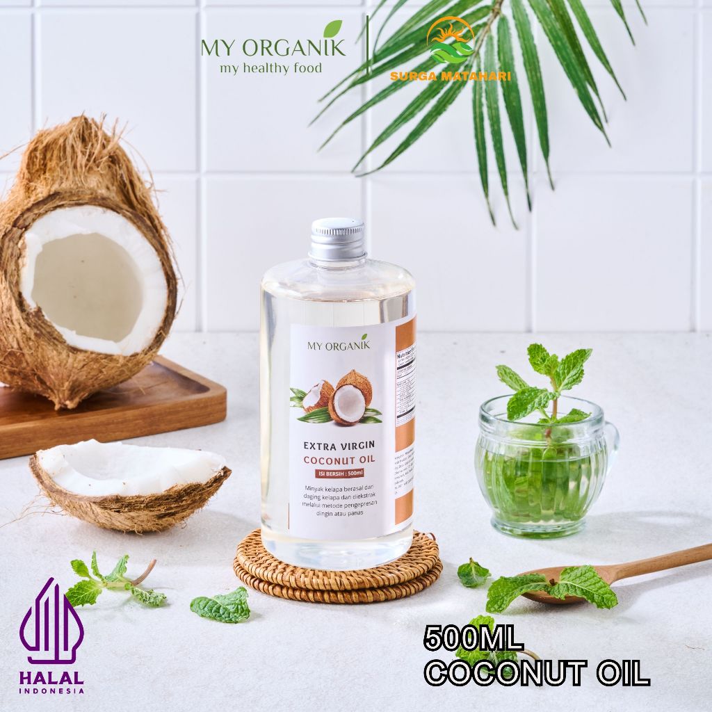 

My Organik Minyak Kelapa Murni 100% Extra Virgin Coconut Oil VCO Minyak Keletik