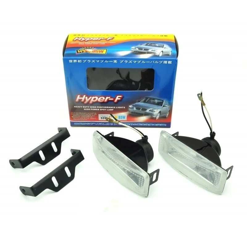 Lampu Kabut Halogen/ Bohlam Halogen Kotak Fog Lamp Halogen Tembak Lampu Sorot Model Kotak Hyper-F UN