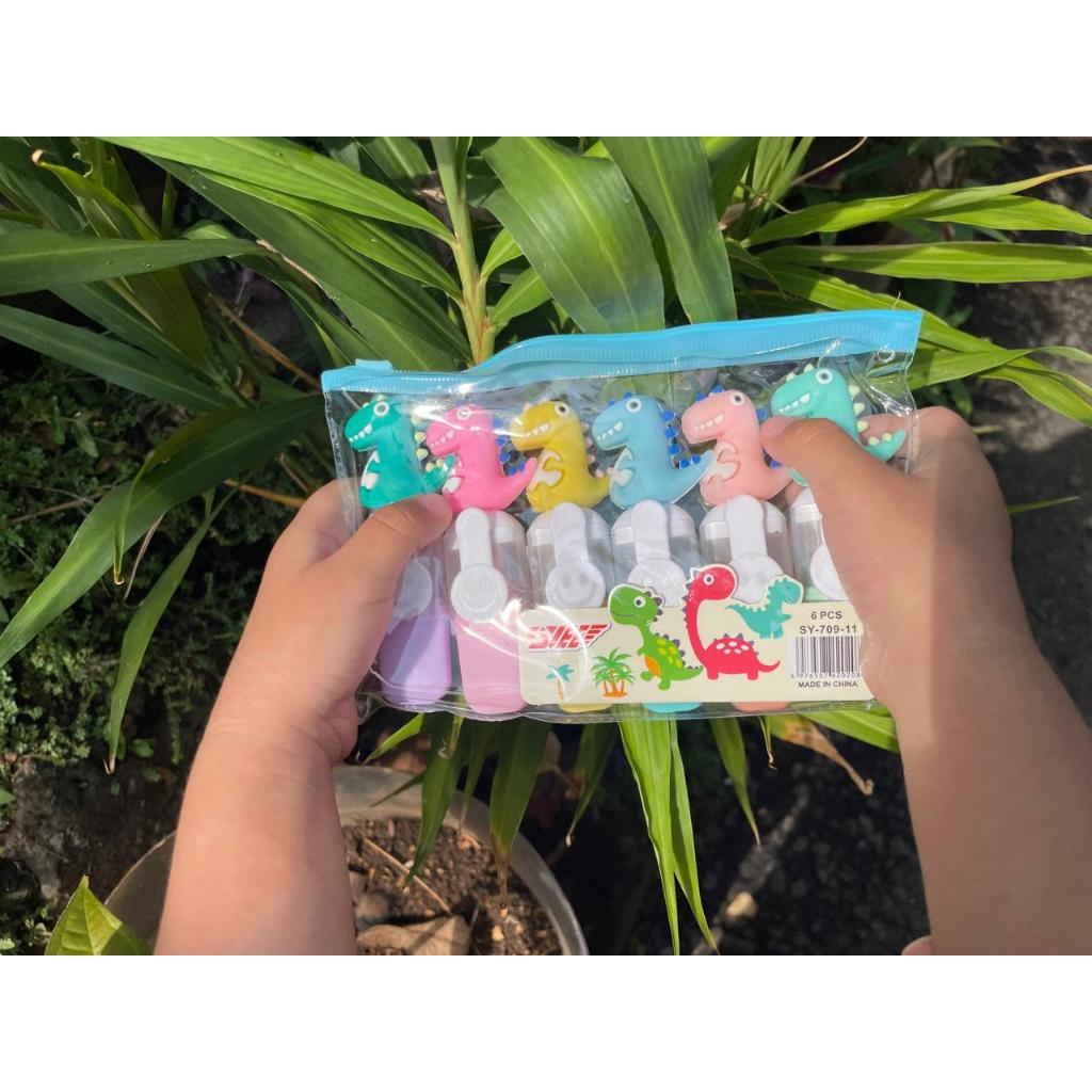 

Stabilo HighLighter Mini Karakter Lucu Isi 6 / Stabilo Mini Karakter Isi 6 / HighLighter Mini Isi 6 Warna
