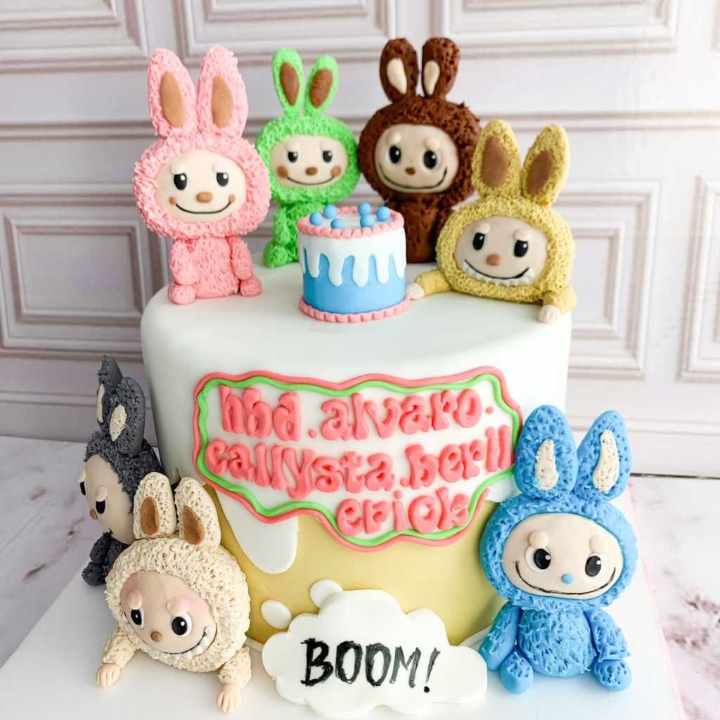 

Kue ulang tahun/Kue birthday/Cake custom birthday/Cake ultah/Kue tema Labubu