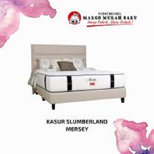 KASUR SLUMBERLAND MERSEY (KASUR DENGAN LATEX )HARGA KASUR SAJA