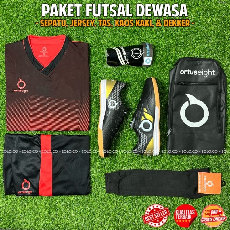 Hot Deals Promo Sepatu Futsal Ortus Catalyst Raiden Fg Lengkap Paket Komplit Sepatu Futsal