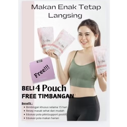 

Paket Langsing (4 pouch) 60 Hari Free Timbangan