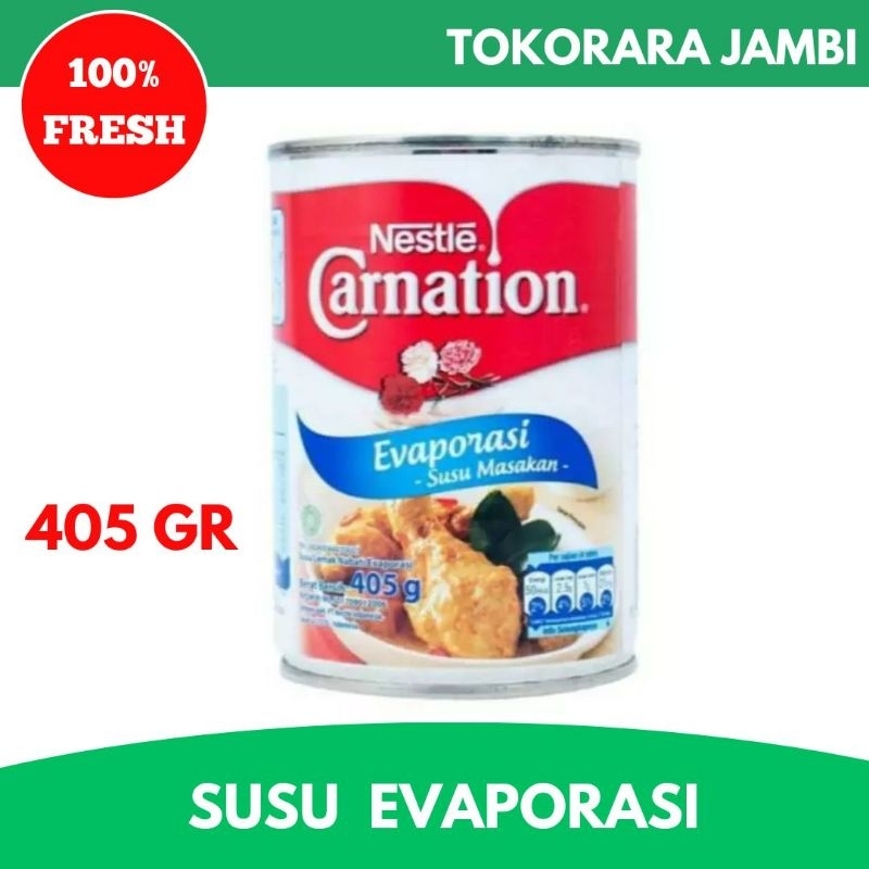 

Nestle Carnation Susu Evaporasi/Susu Evaporasi carnation 405g/Tokorara.Jambi