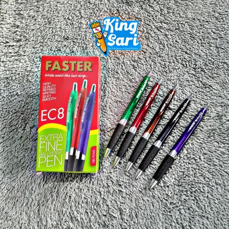 

PULPEN FASTER/PULPEN FASTER EC8/PULPEN HITAM/PULPEN TINTA HITAM/PULPEN FASTER TERMURAH/PULPEN FASTER TWRMURAH DI BALI/KING SARI MART PENATIH DENPASAR/KING SARI MART ABIANSEMAL BADUNG/TOMO ATK TERMURAH DI BALI/PERLENGKAPAN KANTOR/PERLENGKAPAN MENULIS/PEN