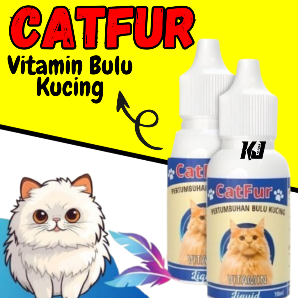 Vitamin Bulu Kucing Catfur Obat Bulu Kucing Rontok