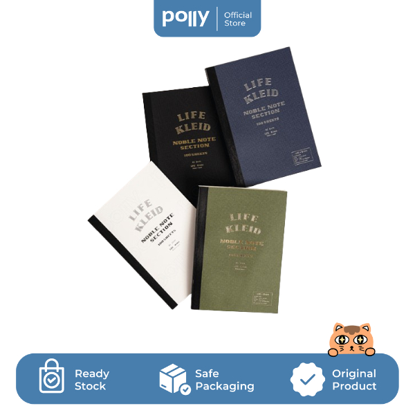 

Life Kleid Noble Notebook A5 / buku kotak - kotak grid