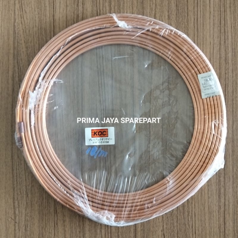 Pipa 3/16 Pipa Tembaga AC 3/16 harga per Meter