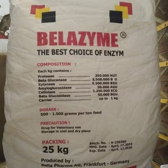 BELAZYME Multi Enzyme Ternak seperti Natuzyme 25 kg