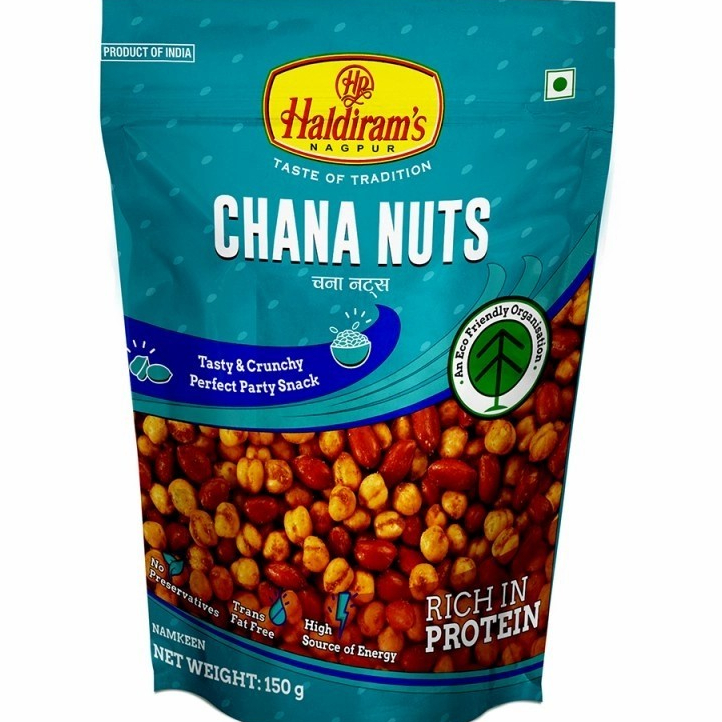 

CHANA NUTS HALDIRAM'S 200G / Namkeen / Indian Snack
