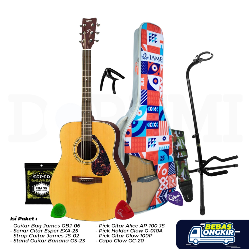 Paket Fancy Yamaha Guitar F-370 / F370 / F 370 / GItar Yamaha F 370