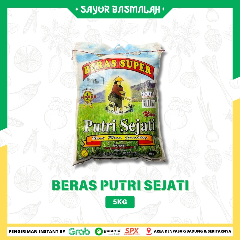 

Beras Putri Sejati 5kg - Sayur Basmalah