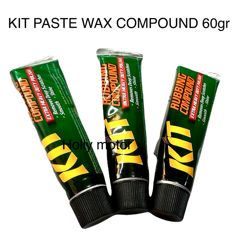 KIT MOTOR PASTE WAX COMPOUND 60 GRAM