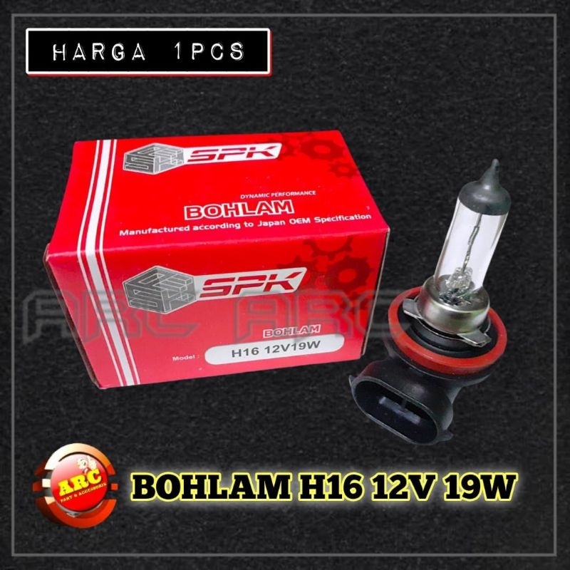 BOHLAM FOGLAMP H16 LAMPU KABUT