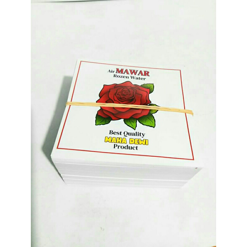 

Kertas label air mawar ( 500 lembar )