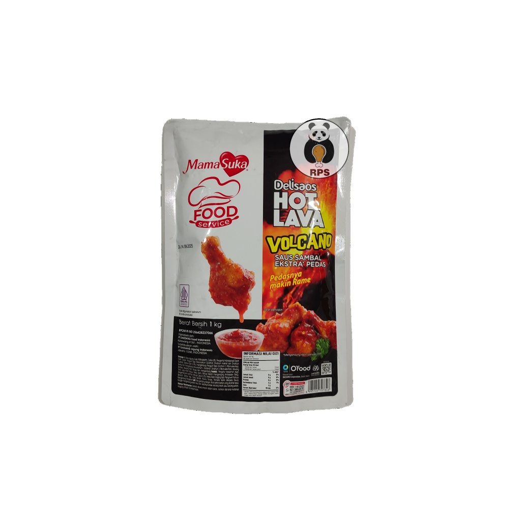 

Mamasuka hotlava volcano 1 Kg, saos volcano mamasuka 1 Kg, saos mamasuka