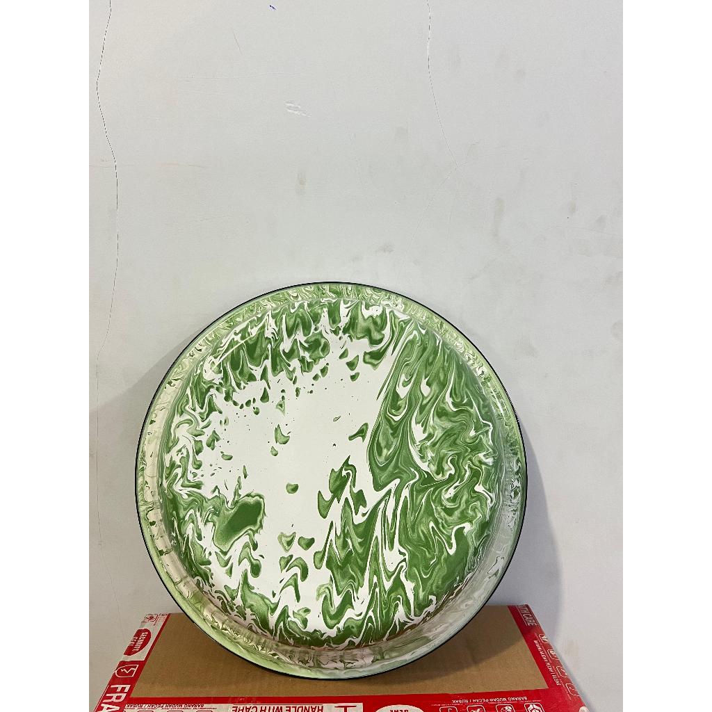 HATAYASHOP - BASKOM ENAMEL BLIRIK/BASKOM ENAMEL MOTIF/BASKOM BLIRIK VIRAL/BASKOM JUMBO BLIRIK