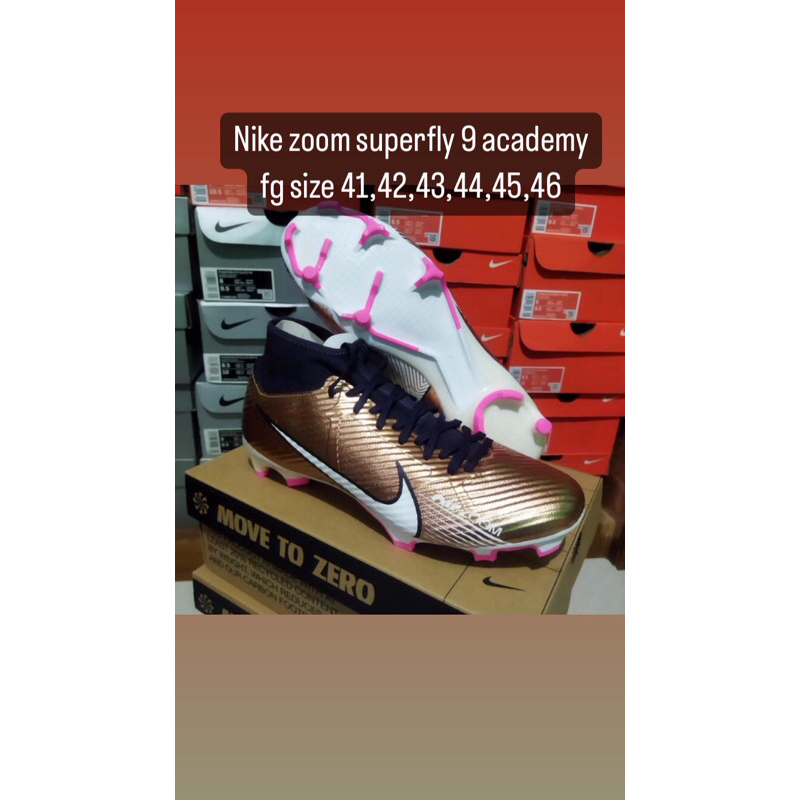 nike zoom mercurial superfly mbappe sisa size 43