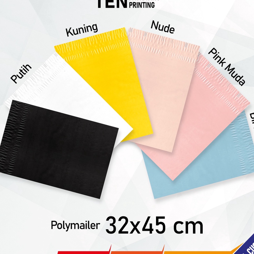 

KF7 32x45 1LEMBAR PLASTIK POLYMAILER PACKING OLSHOP TERMURAH Polymailer Matte Glossy Eco Friendly
