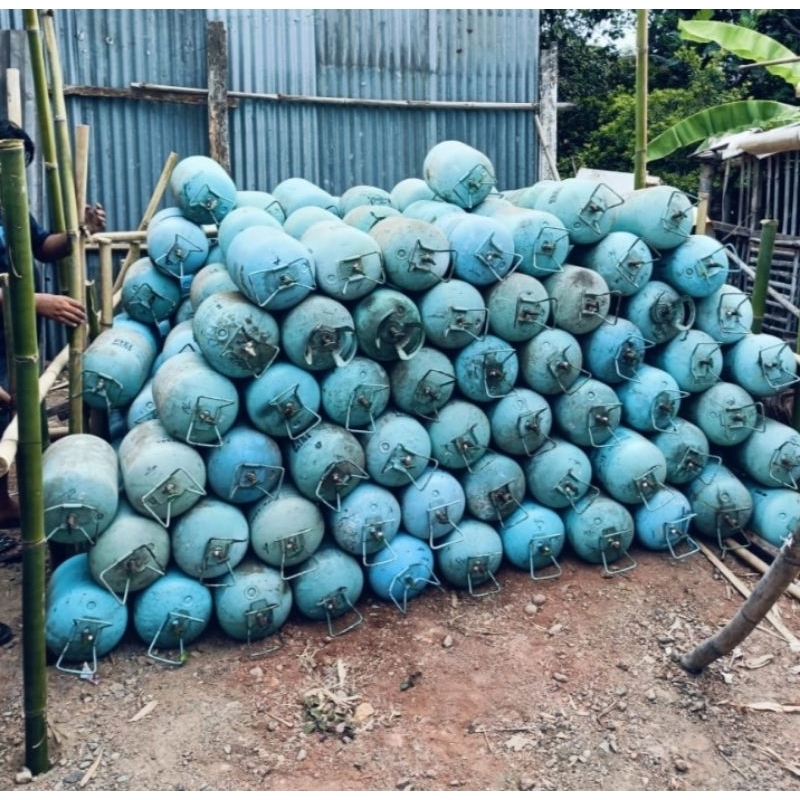 tabung freon kosong buat kompresor angin kompor
