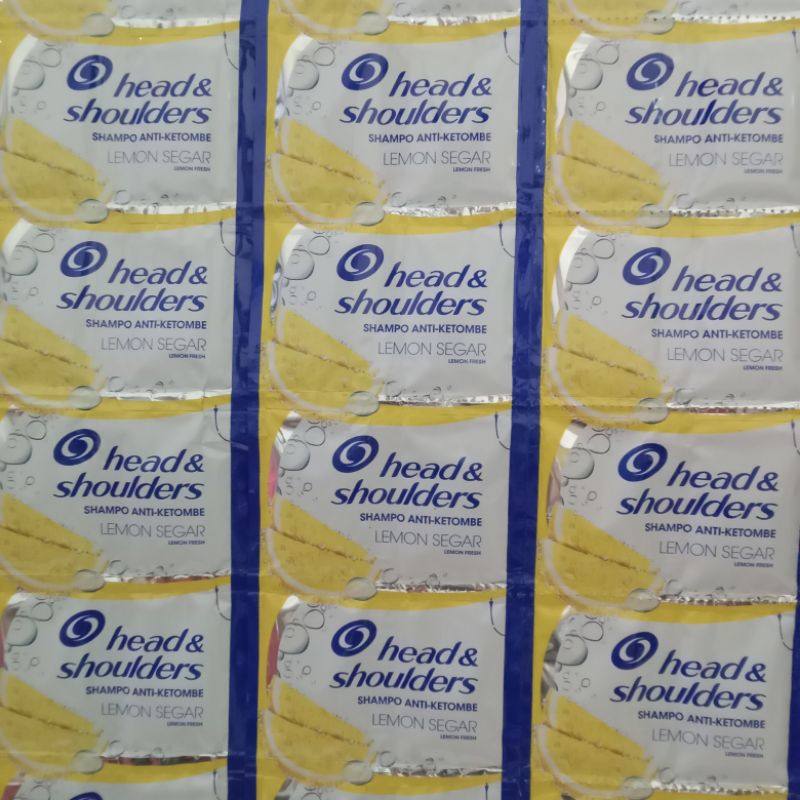 36 SACHET HEAD&SHOULDERS 1000 LEMON SEGAR TWIN PACK (SHAMPO)