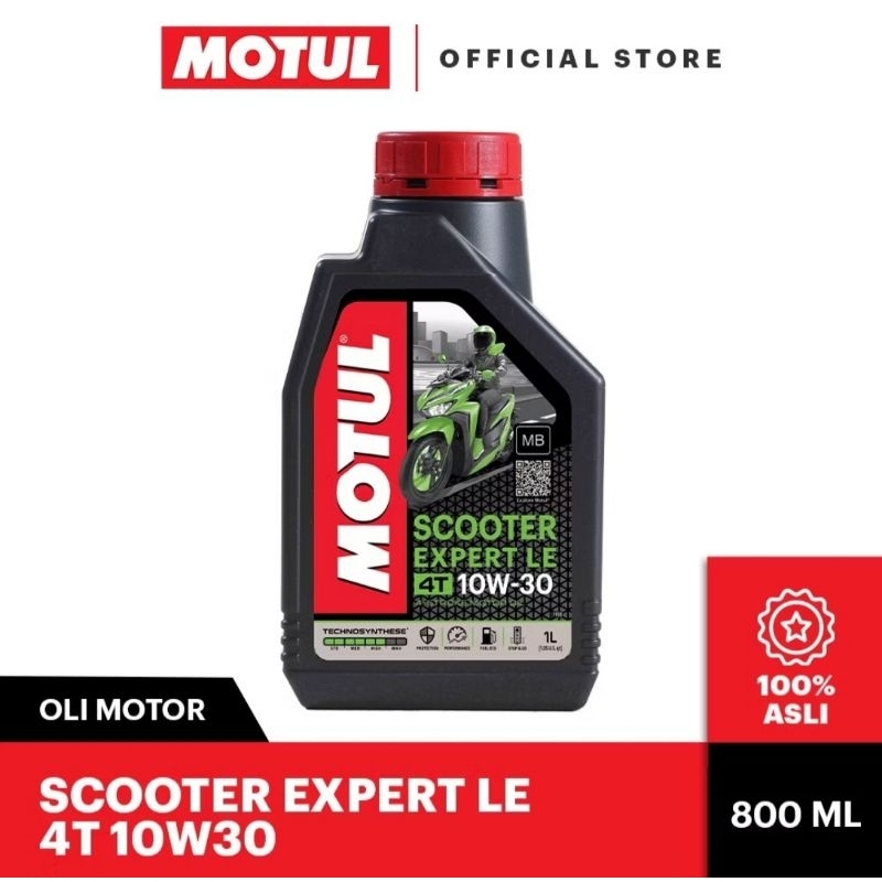 MOTUL OLI MATIC MOTUL SCOOTER LE EXPERT - 4T 10w-30 All Matic Beat Vario Scoopy Pcx dll