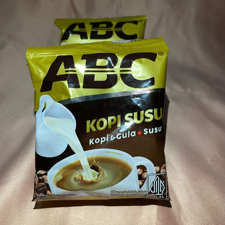 

Kopi ABC Susu 1 Renceng Isi 10 Sachet