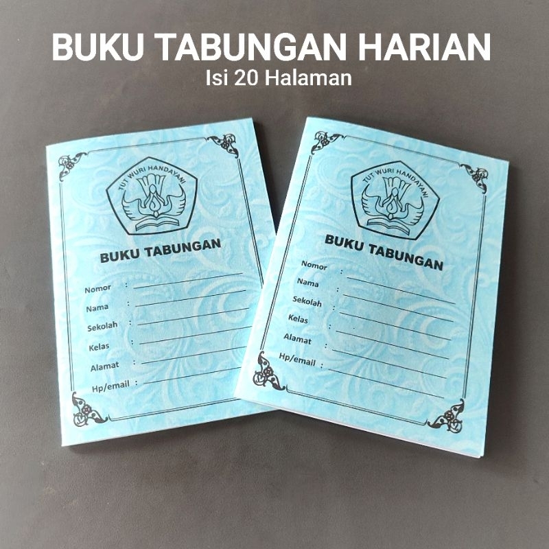 

15 Pcs Buku Tabungan Siswa