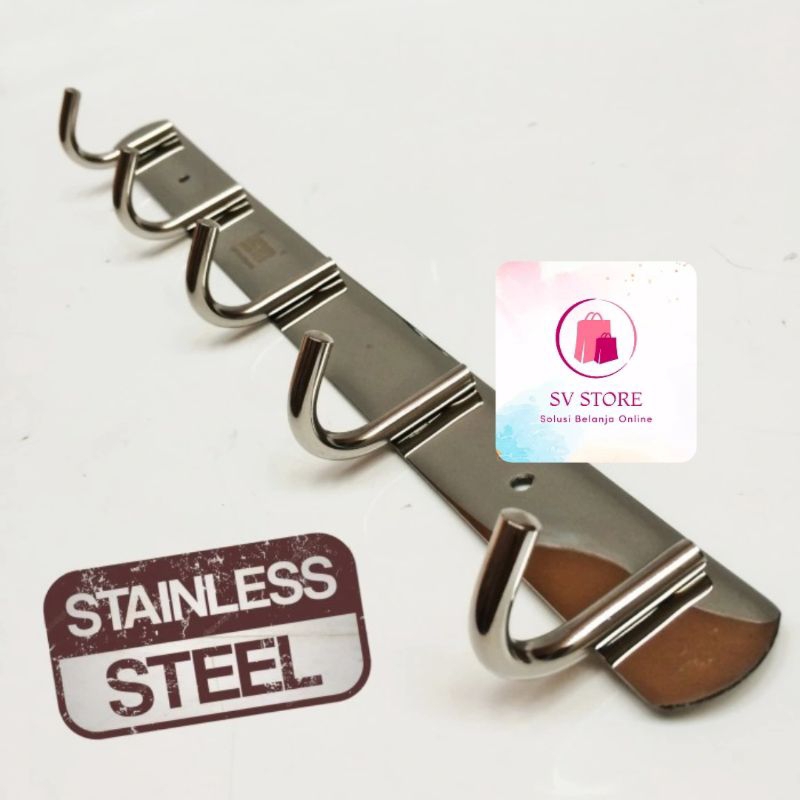 Kapstock STAINLESS / Gantungan Baju STAINLESS / Gantungan Baju-SSGM