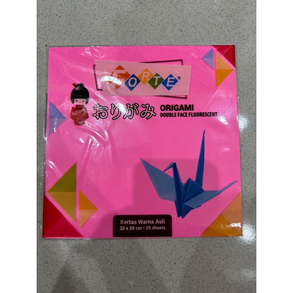 

Kertas Origami Double Side Forte 20 cm x 20 cm Kertas Lipat 2 Sisi Warna