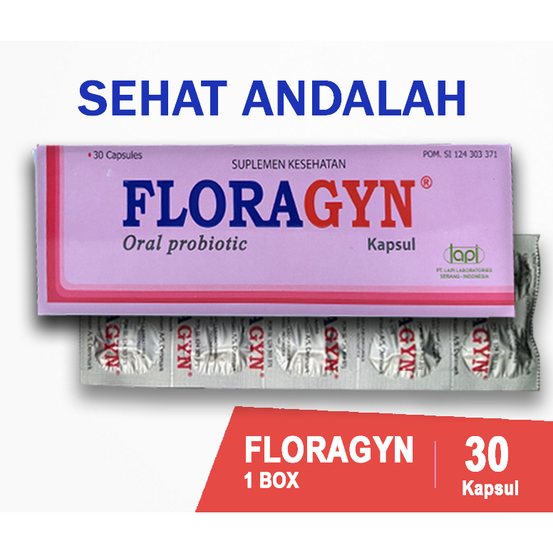 FLORAGYN (1 BOX/30 KAPSUL) - KESEHATAN PENCERNAAN