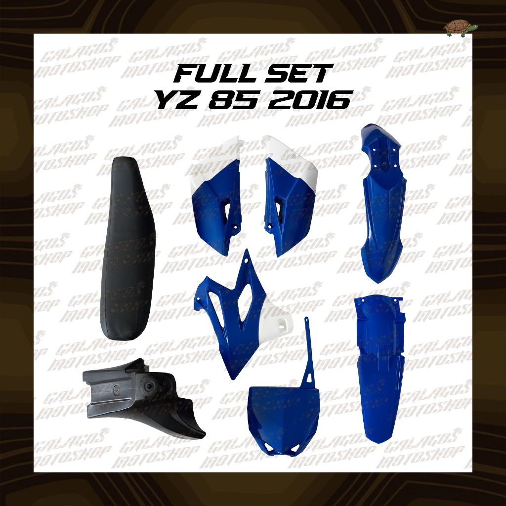 BODY FULL SET KOMPLIT YAMAHA YZ 85 TAHUN 2016 MILAN CROSS