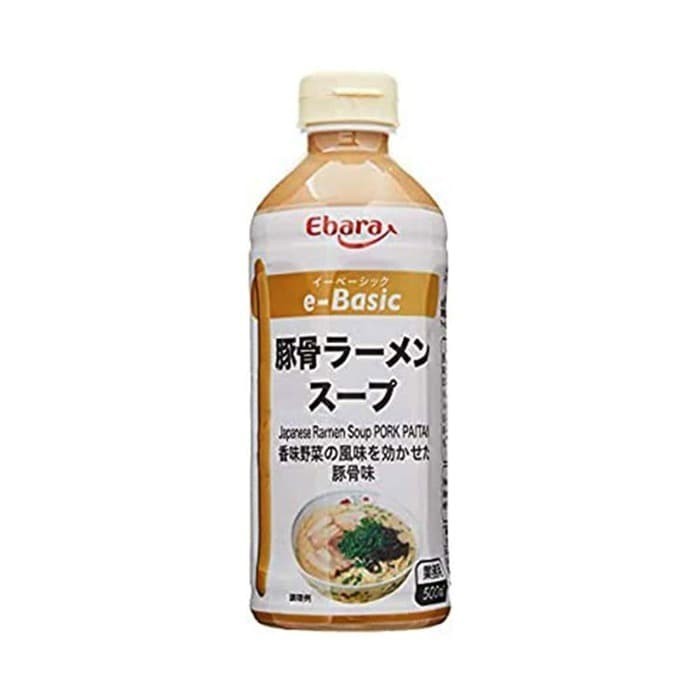 

ebara e-basic tonkotsu pork ramen soup 500