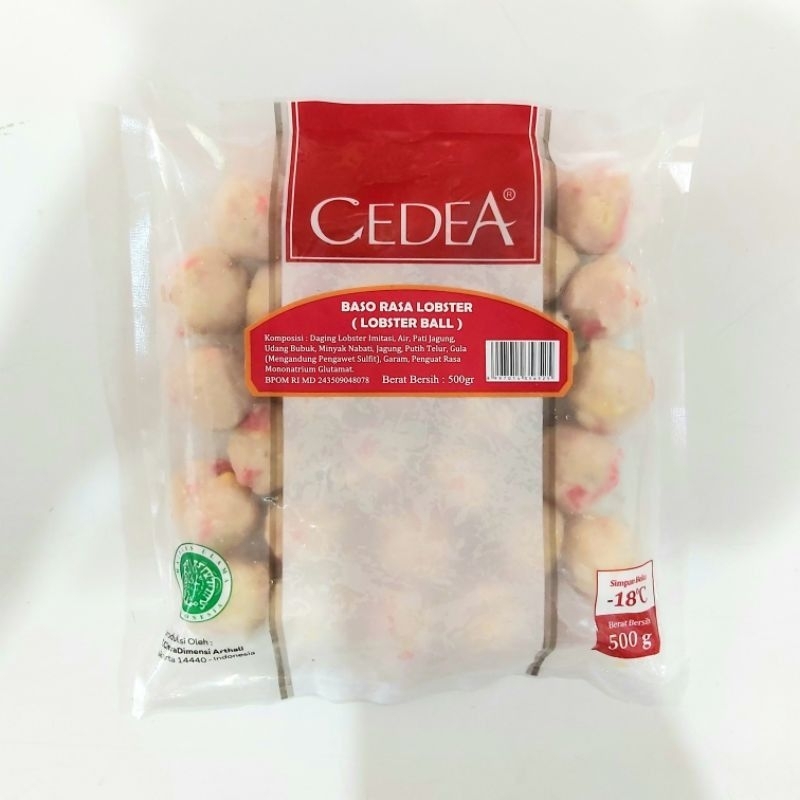 

Cedea lobster ball 500gr / bola lobster