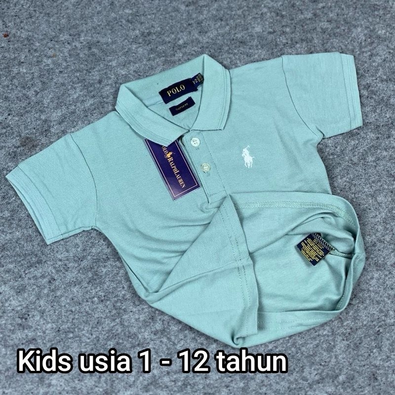 Baju kaos kerah polo anak laki-laki / kaos kerah anak laki impor /  kaos berkerah junior