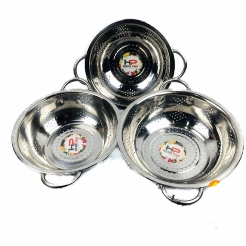 Sangku Bakul Nasi Stainless Tanpa Tutup