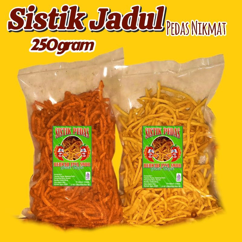 

Sistik pedas Cemilan Jadul Enak bikin nagih 250gram