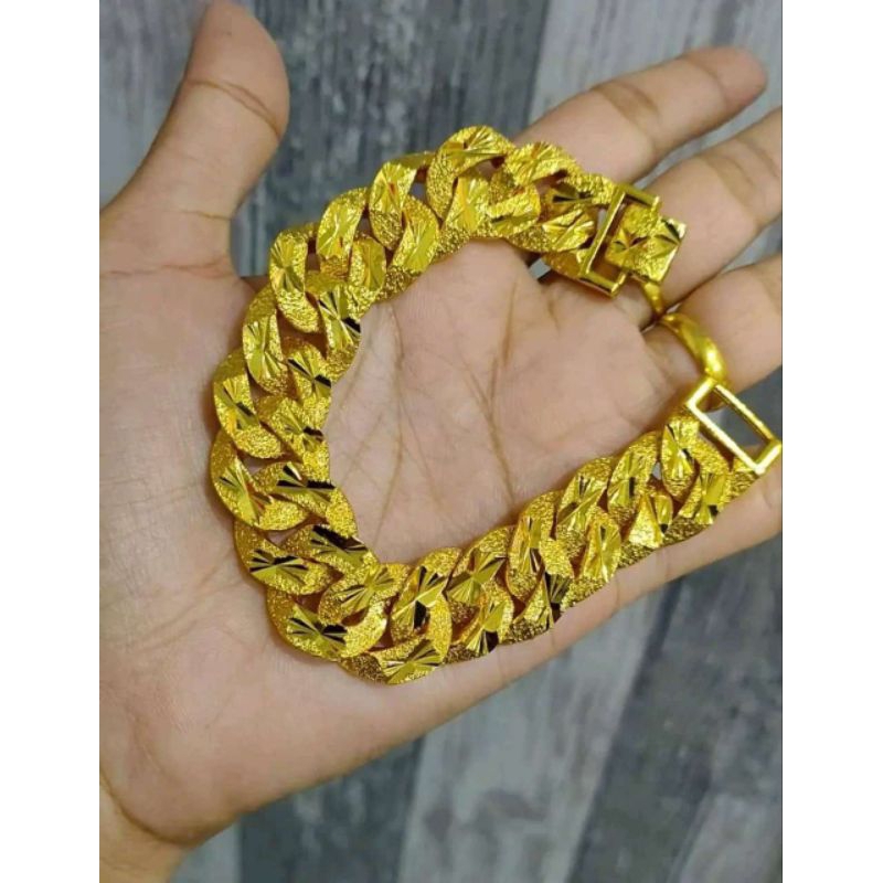 gelang sisik naga lapis emas