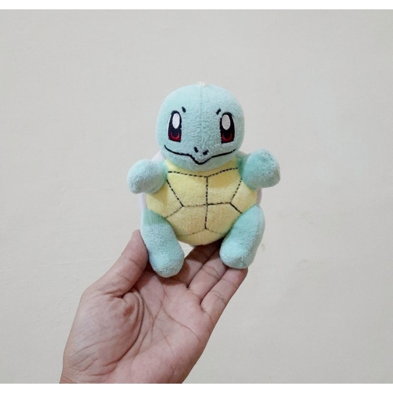 Boneka Pokemon Kura Squirtle Original Size 12 cm/ Boneka Pokemon/ Pokemon Squirtle