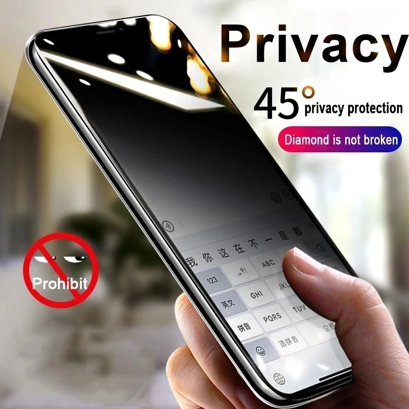 ANTI SPY OPPO A60 TEMPERED GLASS SPY PRIVACY GLASS