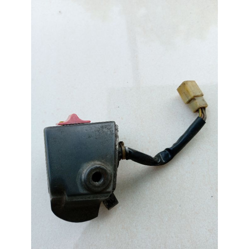 SAKLAR HOLDER SUZUKI RC 100 BRAVO SPIRIT DK SPRINTER KANAN ORIGINAL SEKOND CABUTAN MOTOR