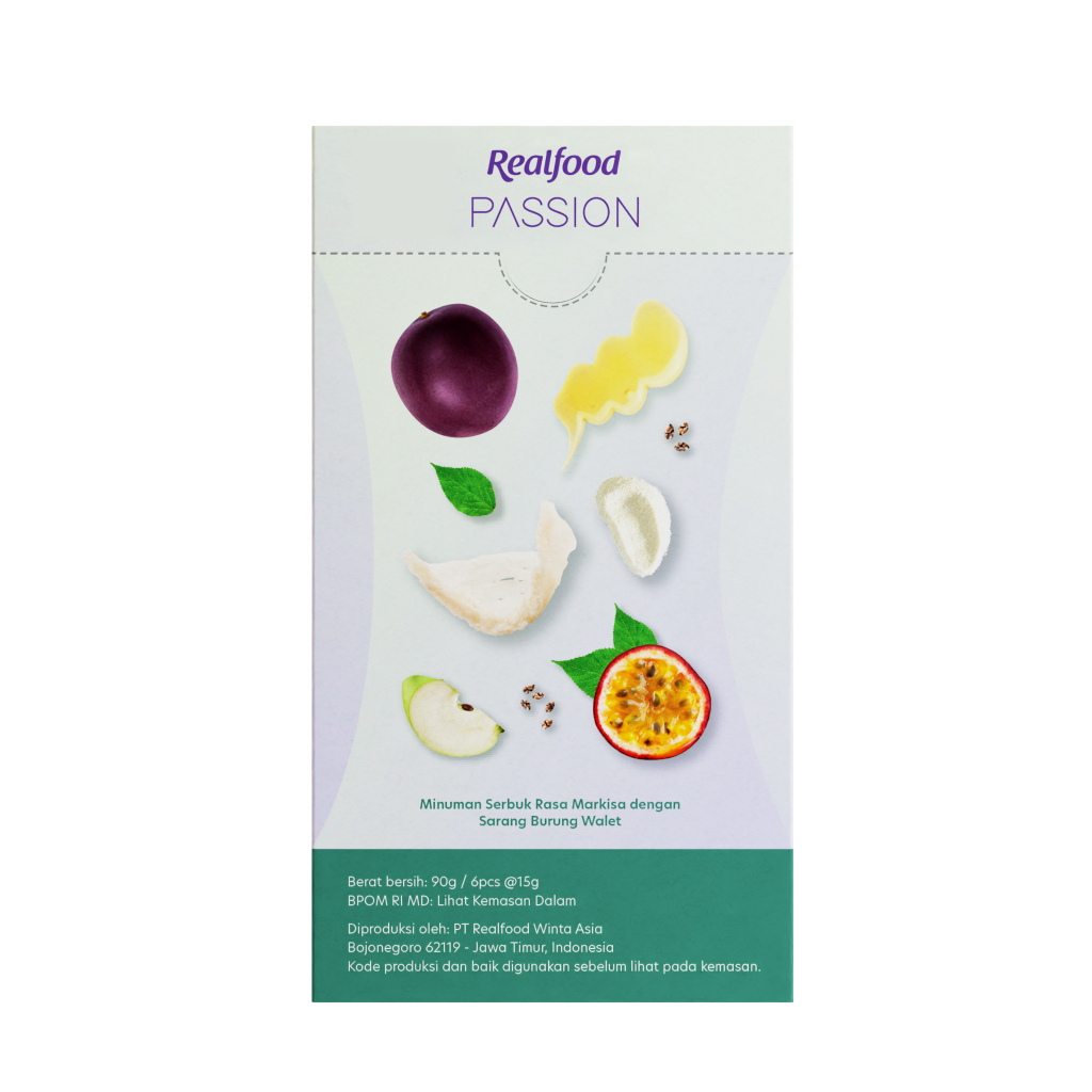 

[GIFT] Realfood Cleanse Passion Powder Fiber Drink - 6 Sachets