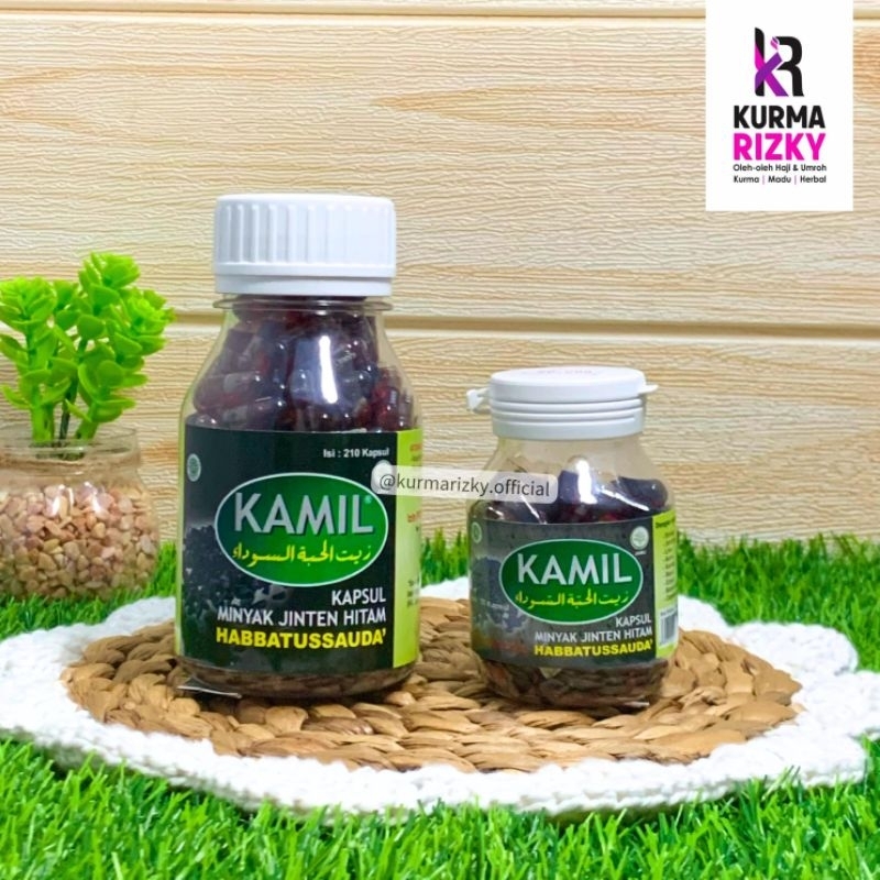 Kapsul Habbatussauda Kamil/ Kapsul Kamil 3 in 1