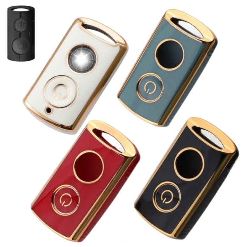 Cover Remote Yamaha Nmax / Aerox / Lexi / Fazzio / Freego / Filano 2023/2024 + Gantungan Kunci / Key