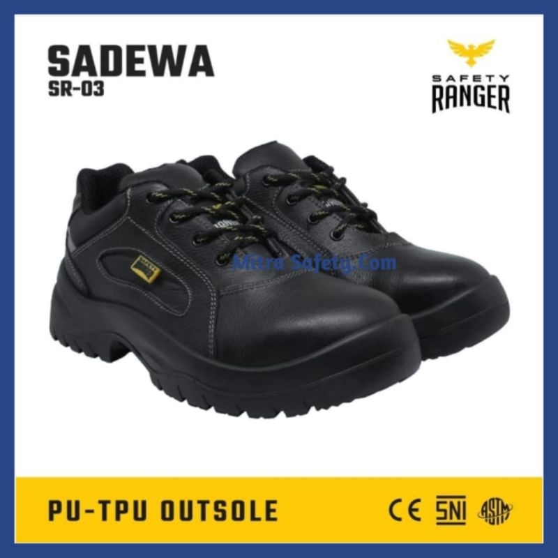 Sepatu Safety Ranger Sadewa Original / Safety Shoes Ranger Sadewa Promo