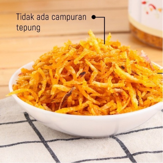 

Kentang Mustofa 1 Kg Mustopa Kering Rasa Original Balado Pedas Renyah Kriuk Mix Teri Homemade