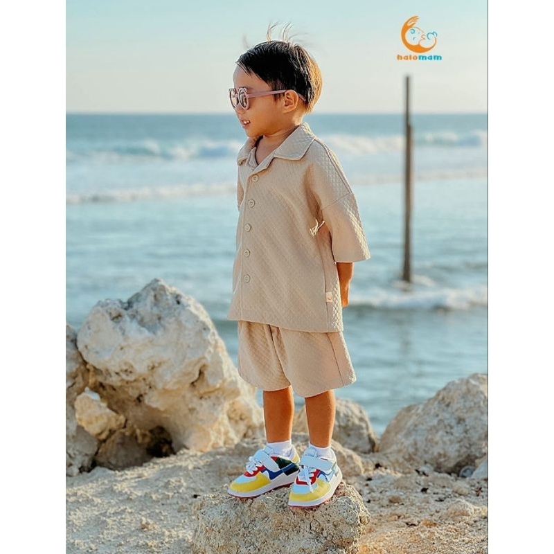 Halomam - Set Milano Setelan Bayi/Anak XS