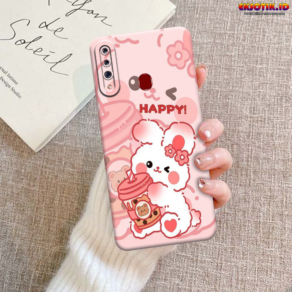 Case Samsung A20s - Casing Samsung A20s - Fashion Case - Silikon Samsung A20s  - Motif Keren Dan Luc