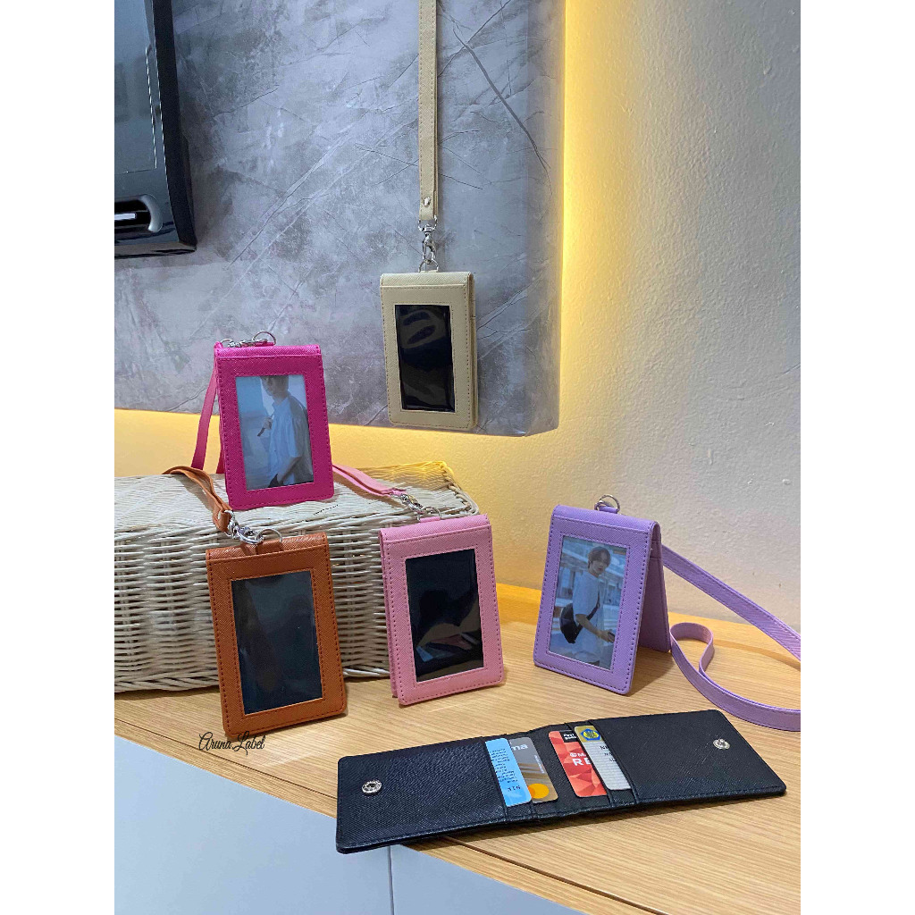 

Prisa--LANYARD ID card holder/ Name tag id bolak balik depan belakang/Dompet tali leher/LANYARD 2 SISI MURAH/terbaru