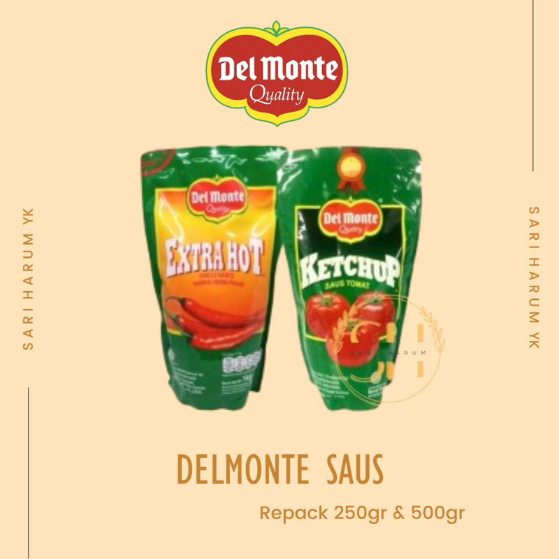 

Saus | Saus Tomat | Tomato Sauce | Saus Delmonte | Delmonte Sauce | Delmonte Repack 250gr | Delmonte Repack 500gr